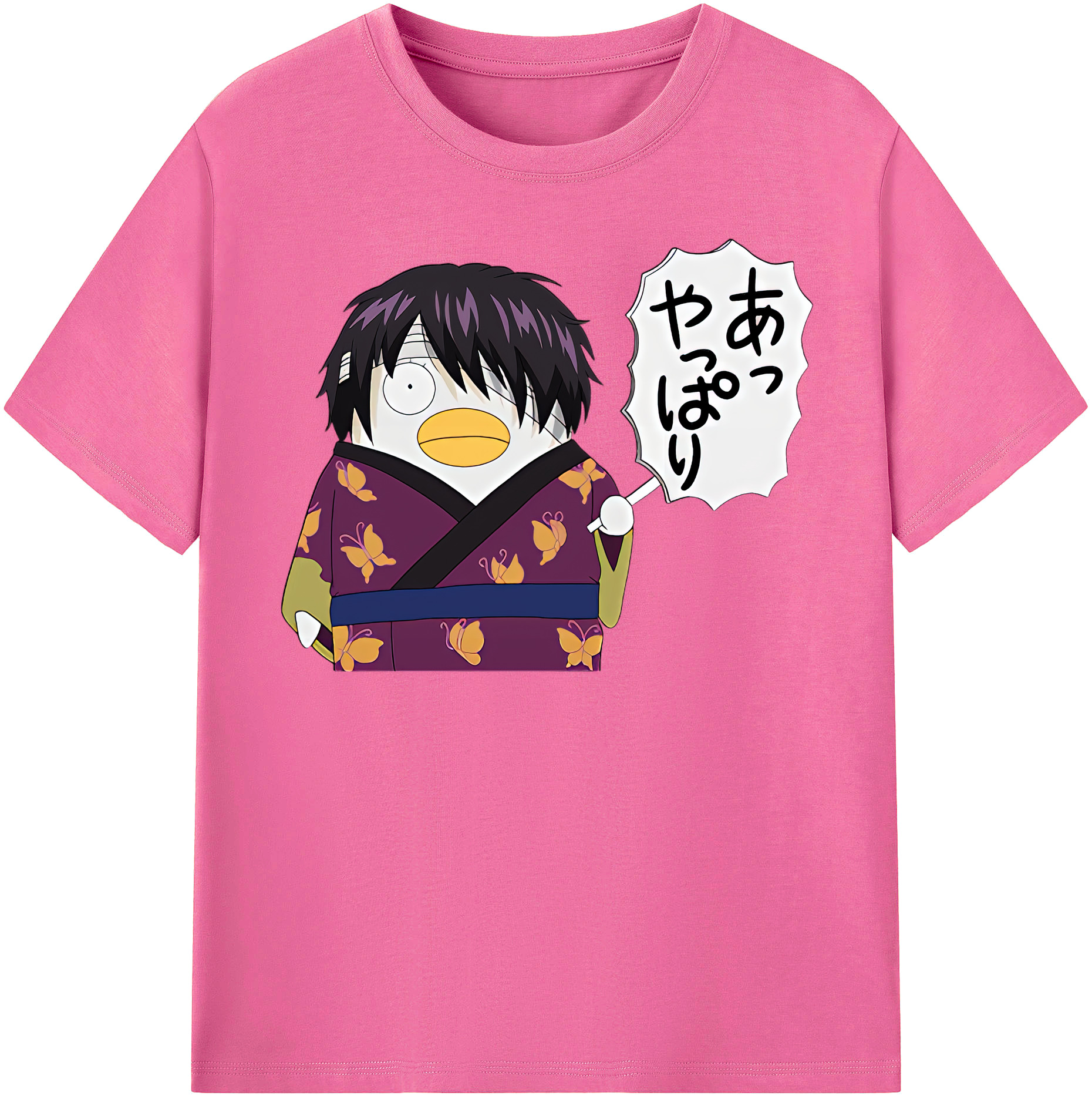 （画像用） ぎんたま 坂田銀時（さかたぎんとき） 神楽 志村新八（しむら しんぱち） GINTAMA Sakata Gintoki Kagura Shimura Shinpachi レディースカジュアルプリントTシャツ（綿100％）